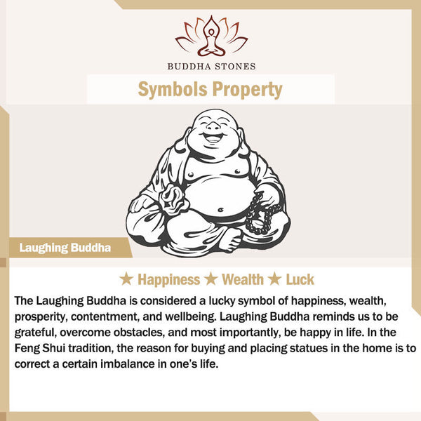 FREE Today: Happiness and Blessing Copper Laughing Buddha Pattern Necklace Pendant