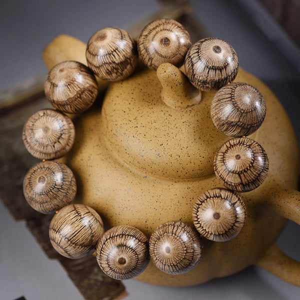 FREE Today: Harmony and Protection Gnetum Wood Beads Bracelet