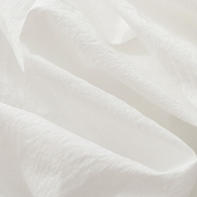 Buddha Stones Simple Lines Elastic Waist Women's Skirt With Pockets