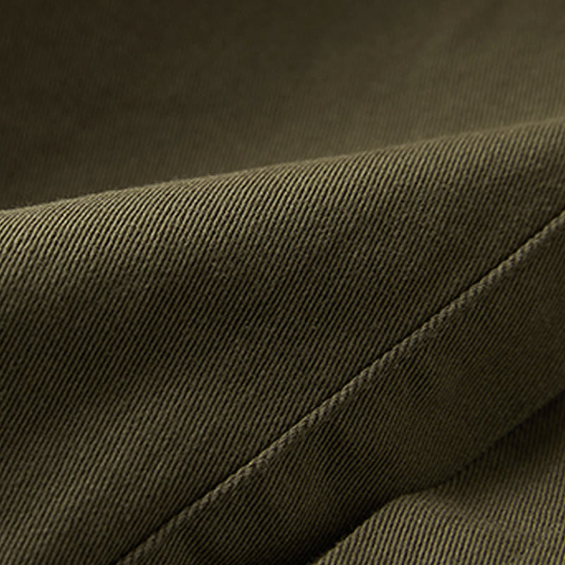 Buddha Stones Fall Irregular Design Long Sleeve Women's Cotton Linen Lapel Jacket With Pockets