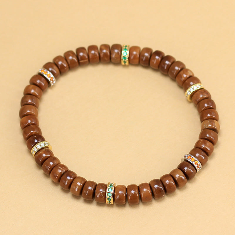 Buddha Stones Kuka Seed Protection Luck Bracelet