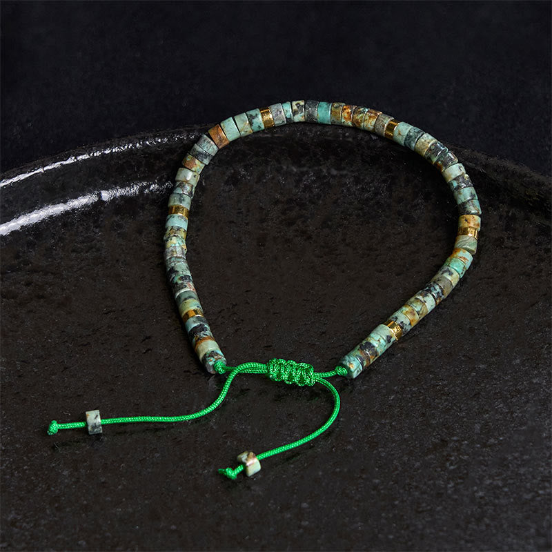 FREE Today: Positive Thinking and Purification Turquoise Spacer Bead Bracelet