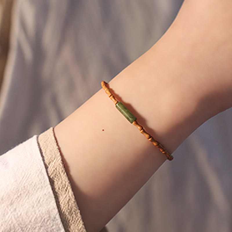 FREE Today: Inner Strength and Peace Ultra-fine Olive Pit Bracelet