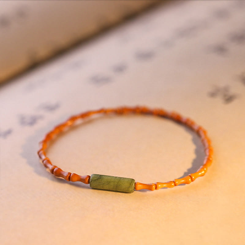 FREE Today: Inner Strength and Peace Ultra-fine Olive Pit Bracelet