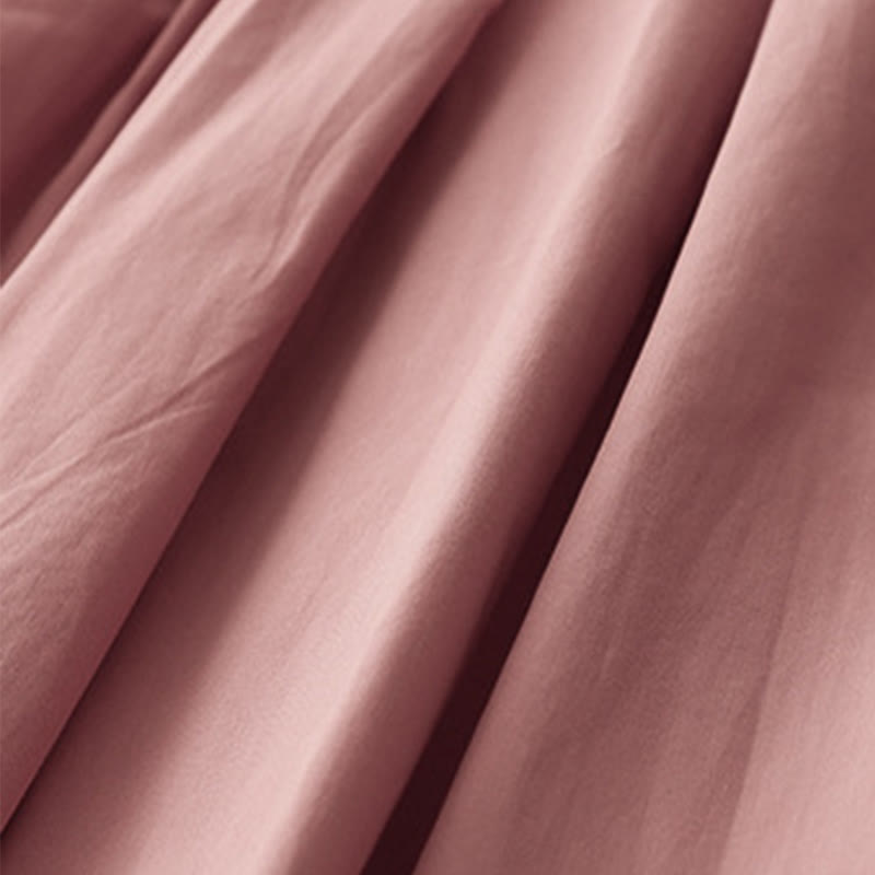 Buddha Stones 2pcs Women's Three-quarter Sleeve Shirt Harem Pants Meditation Clothing Set