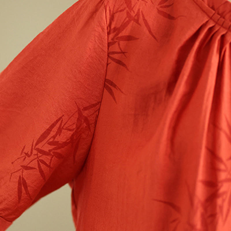 Buddha Stones 2pcs Casual Women's Short Sleeve Shirt Harem Pants Meditation Clothing Set