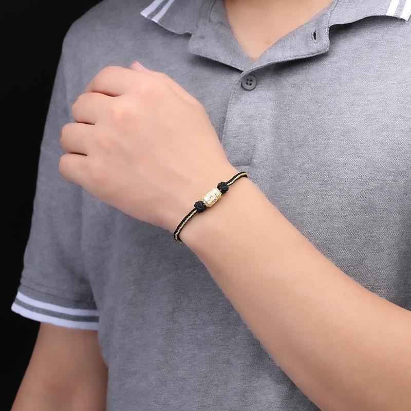 Himalayan Mantra Shield: Om Armor Bracelet