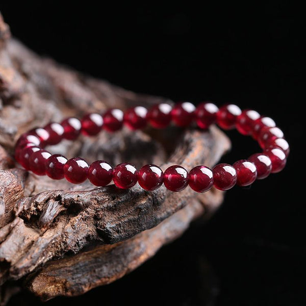 Sacred Heart Ignite: Garnet Passion Pulse Bracelet