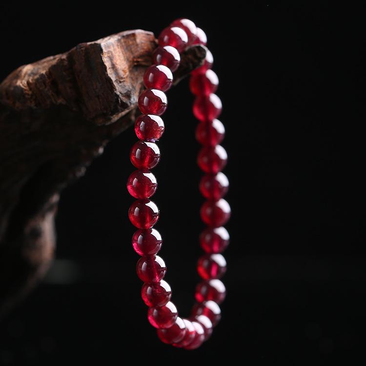 Sacred Heart Ignite: Garnet Passion Pulse Bracelet