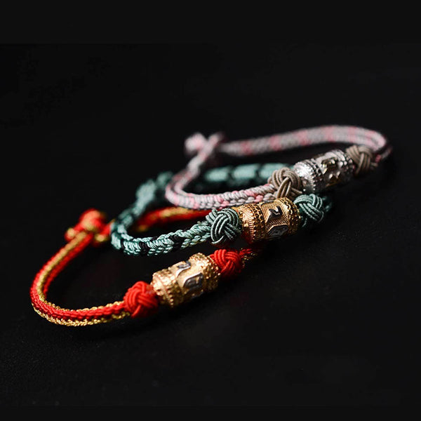 Himalayan Mantra Shield: Om Armor Bracelet