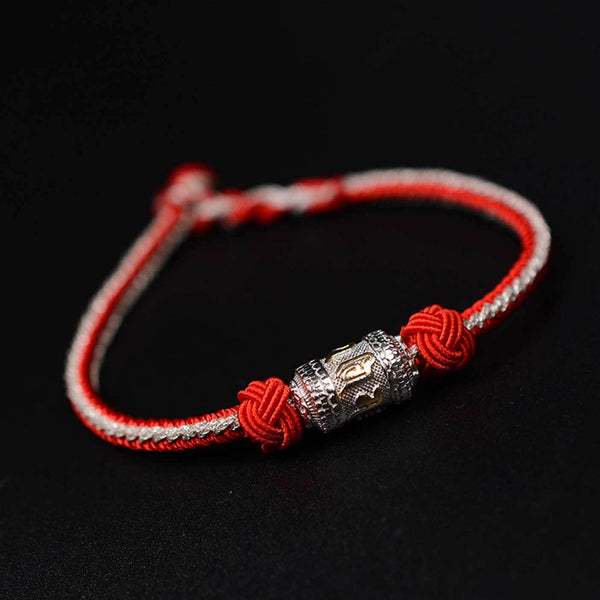 Himalayan Mantra Shield: Om Armor Bracelet