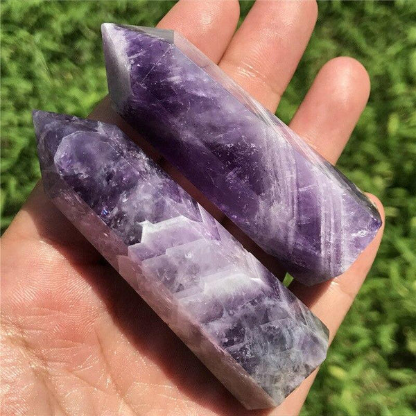 CelestiMind – Amethyst Chakra Wand for Crown Activation & Spiritual Clarity