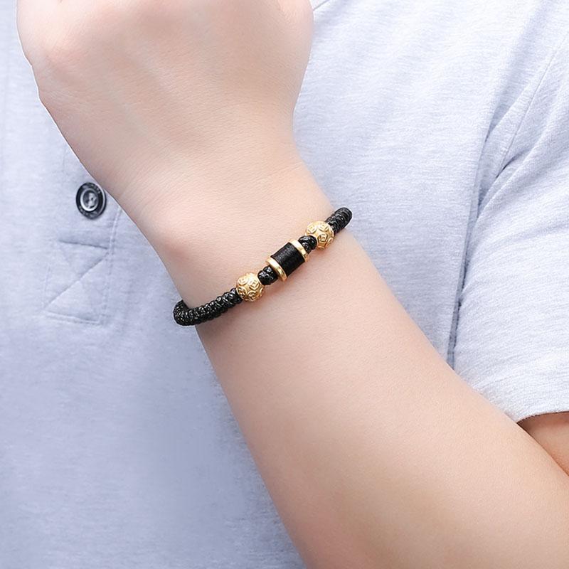 Golden Harmony Feng Shui Coin Bracelet - Wealth Activation & Protection