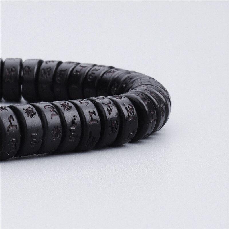 Sacred Om Mantra Coconut Bracelet – Wisdom Enhancer & Spiritual Shield