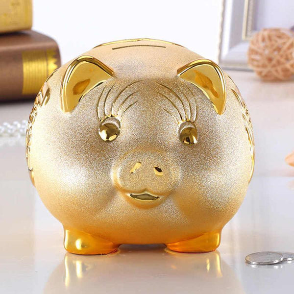 Golden Fortune Guardian – Feng Shui Piggy Bank of Abundance & Intent