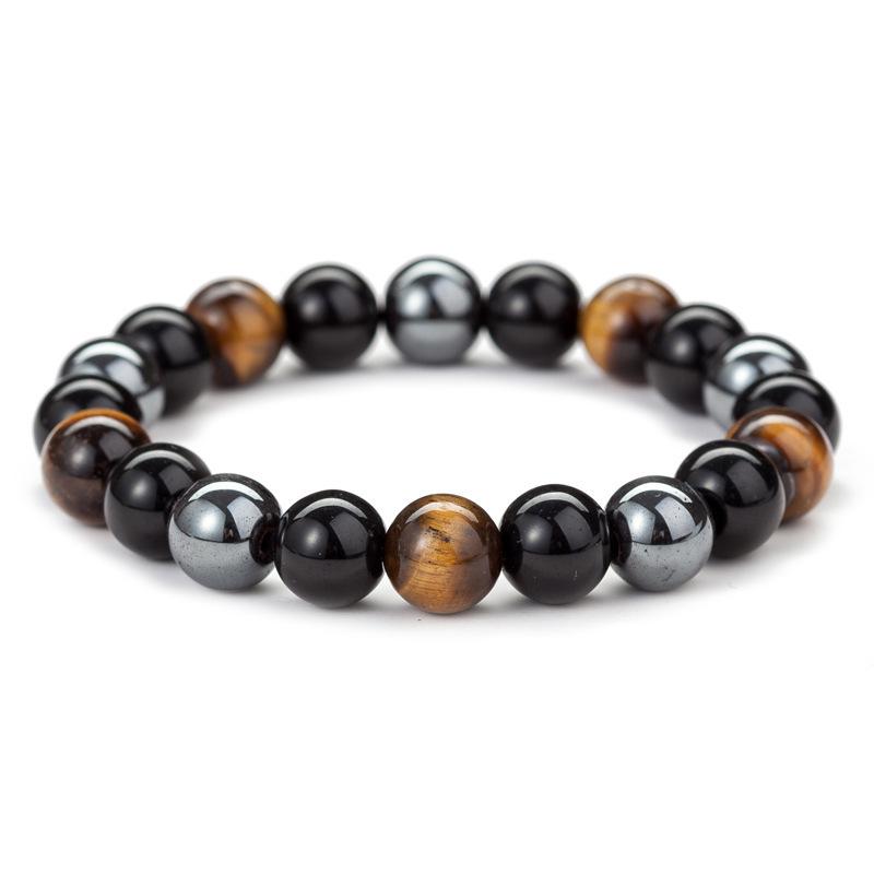 Trinity Guardian Stone Bracelet - 3-in-1 Energy Shield & Spiritual Armor