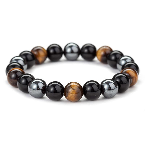 Trinity Guardian Stone Bracelet - 3-in-1 Energy Shield & Spiritual Armor