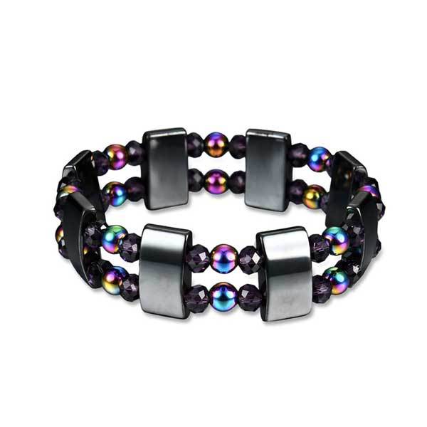 Harmony Flow Magnetic Hematite Bracelet – Grounding & Wellness Energizer