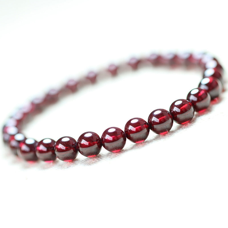 Sacred Heart Ignite: Garnet Passion Pulse Bracelet