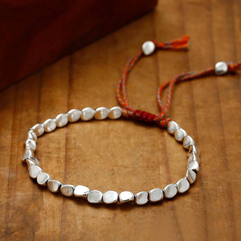 Handmade Tibetan Copper Energy Bracelet - Spiritual Healing & Protective Power