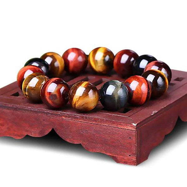 Fearless Vision Tiger’s Eye Bracelet – Clarity & Evil Eye Protector